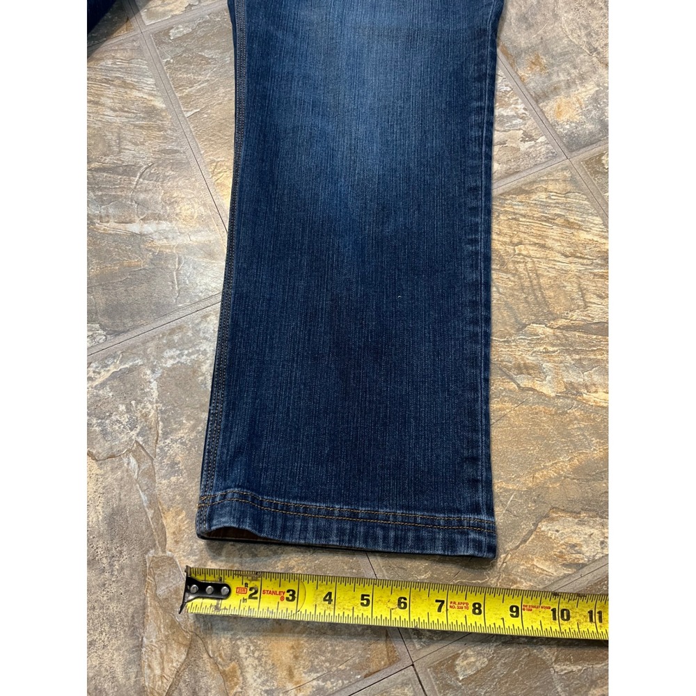 Duluth Trading Co Ballroom Double Flex Jeans Mens 40x30 Blue Stretch - Picture 9 of 9